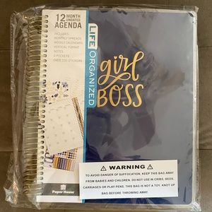 Planner 12 Month Undated